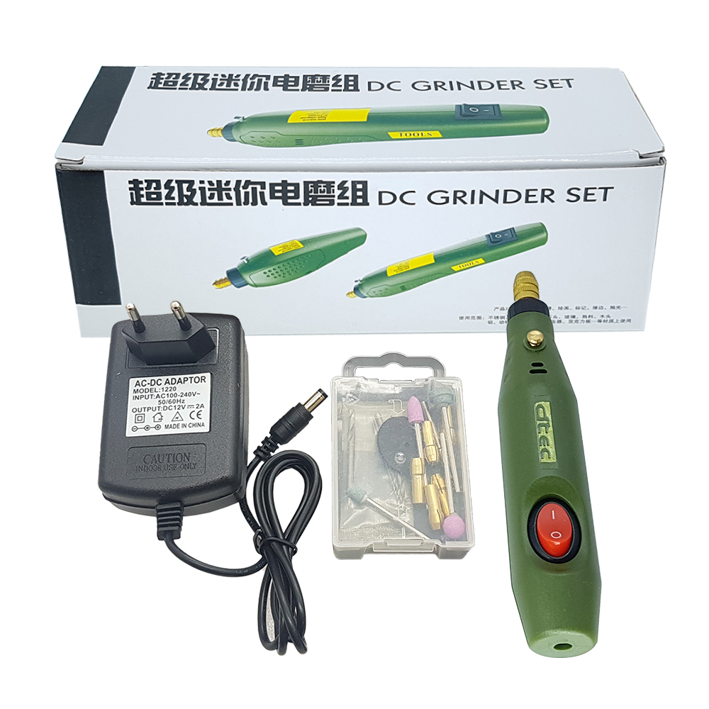 مینی دریل (فرز انگشتی) 12 ولت دی‌تک مدل DTEC P500-8