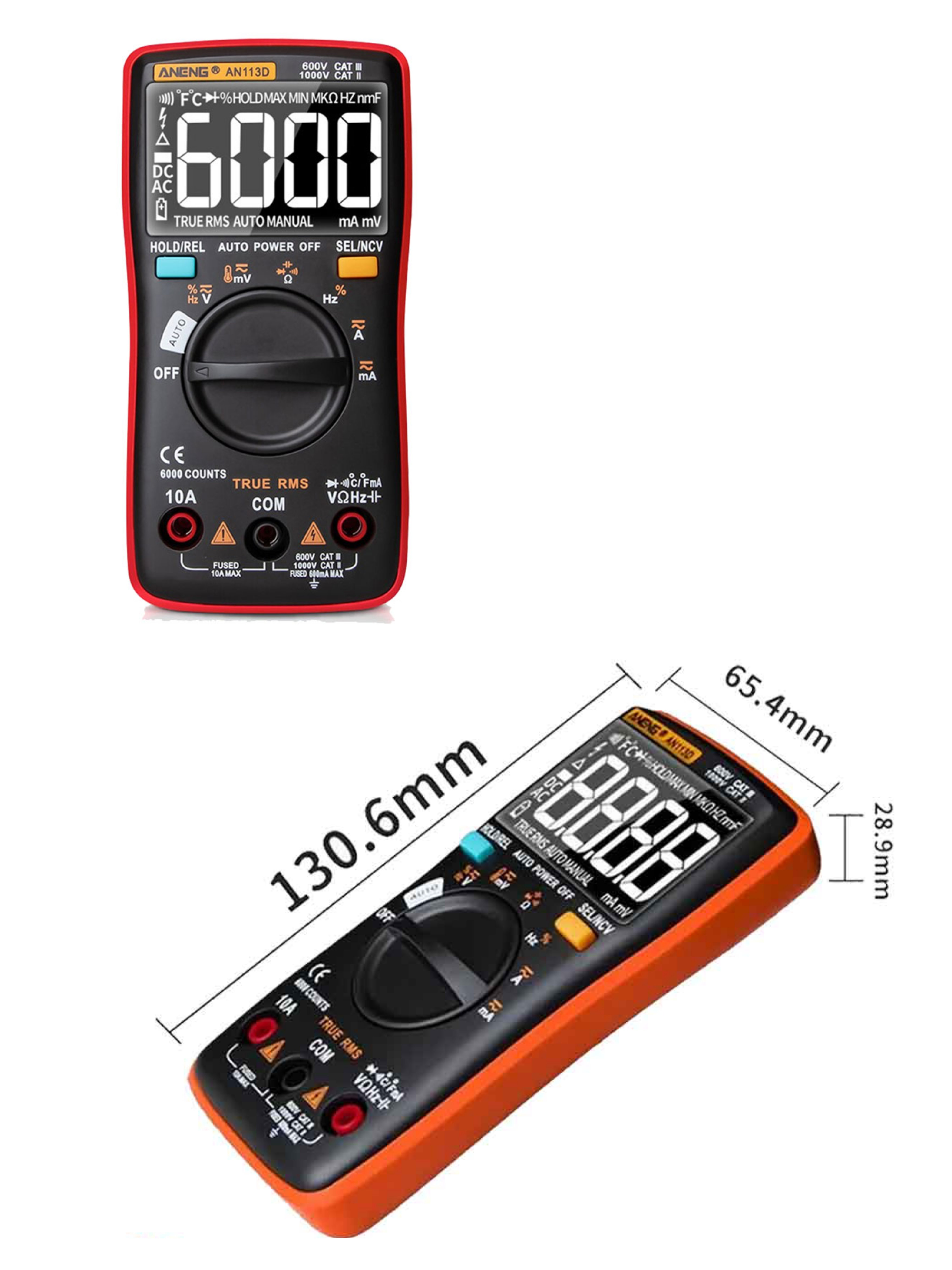 مولتی متر هوشمند دیجیتال آننگ مدل ANENG AN113D