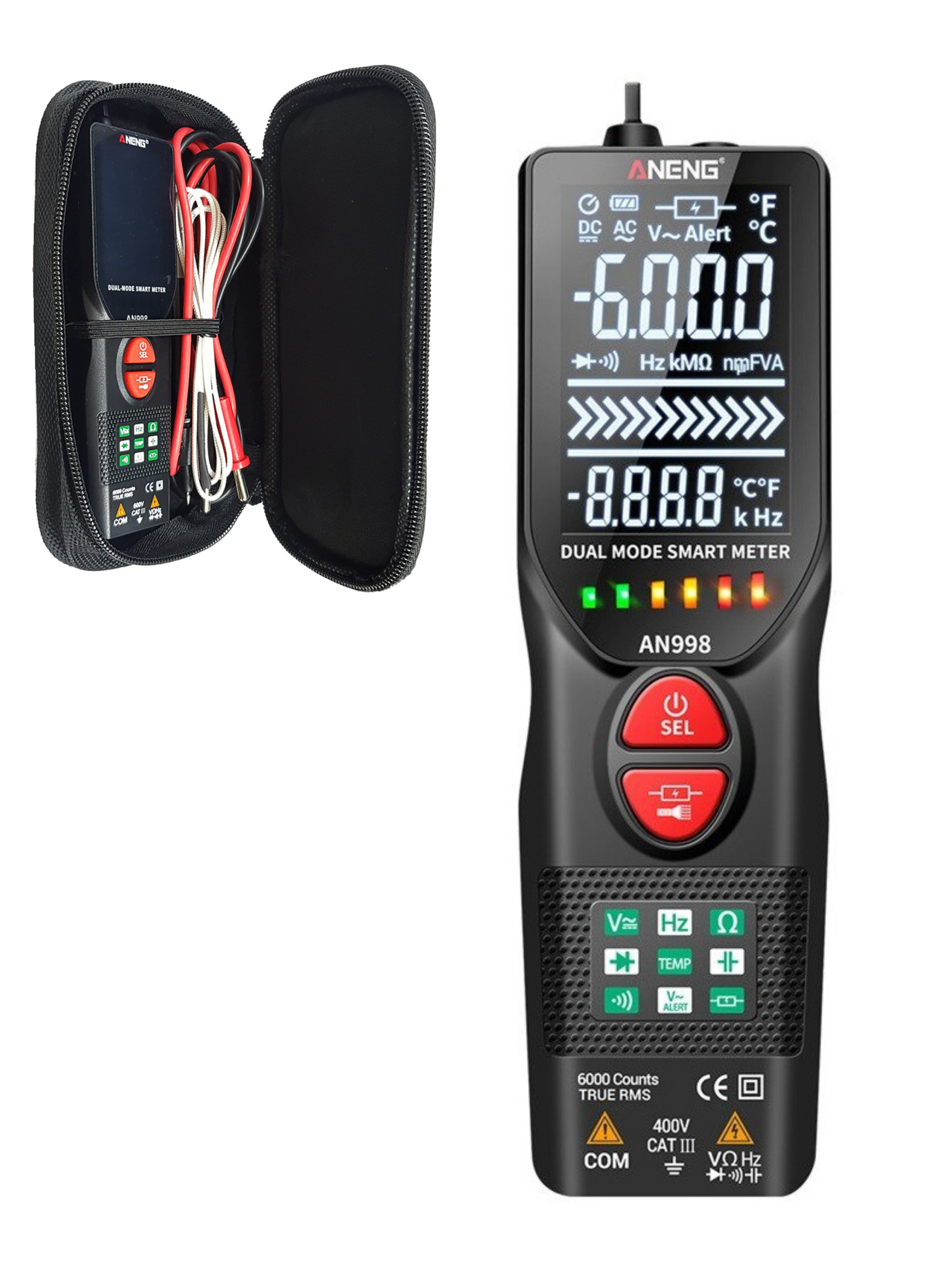 مولتی متر دیجیتالی ANENG مدل AN998