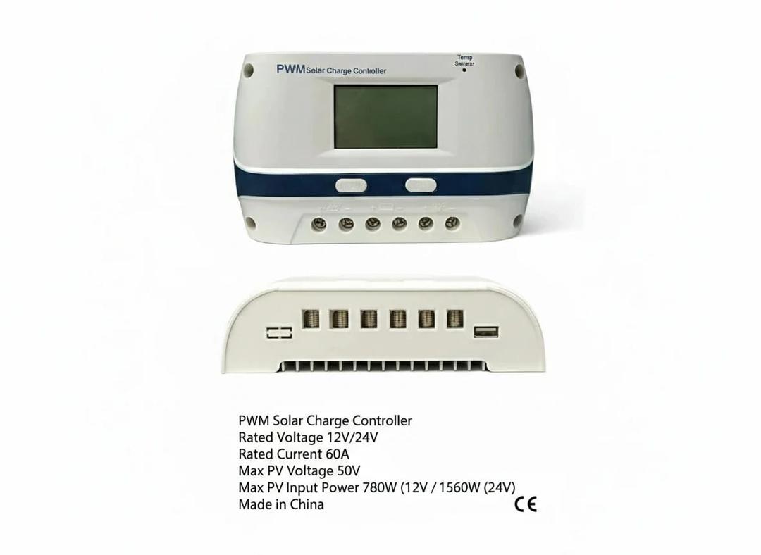 کنترل شارژ خورشیدی  PWM-60A