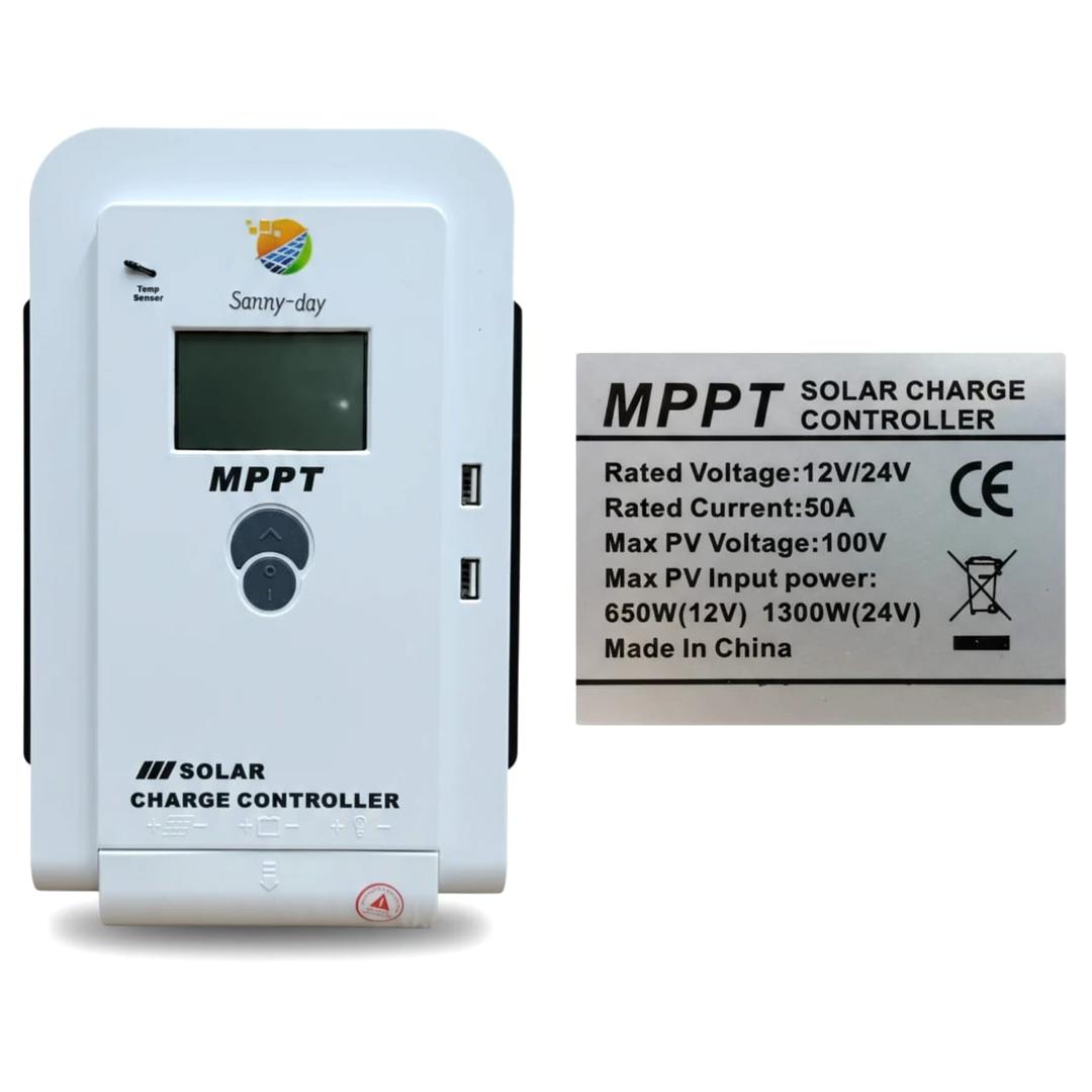 کنترل شارژ 50A خورشیدی سانی دی MPPT