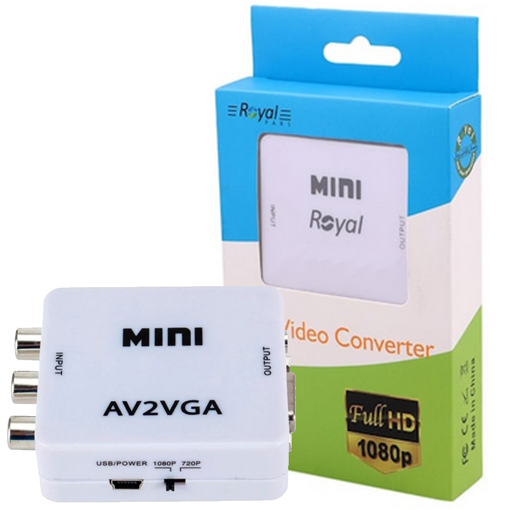 تبدیل AV به VGA