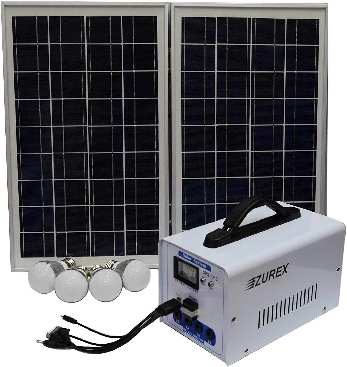 پکیج روشنایی خورشیدی رومکس مدل ROMEX SPS-1212