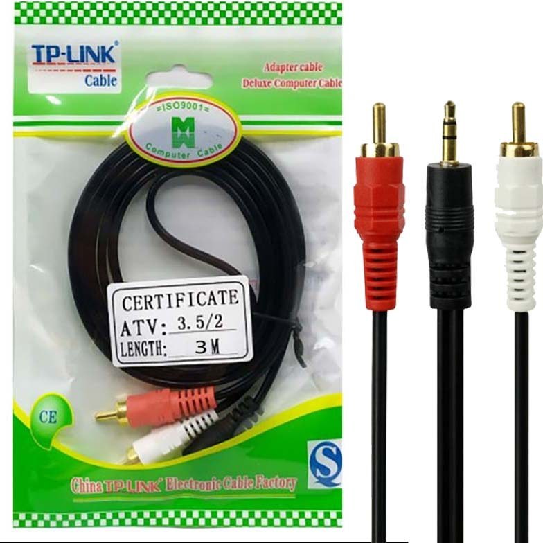 کابل 1 به 2 صدا 3 متری تی پی لینک TP-Link
