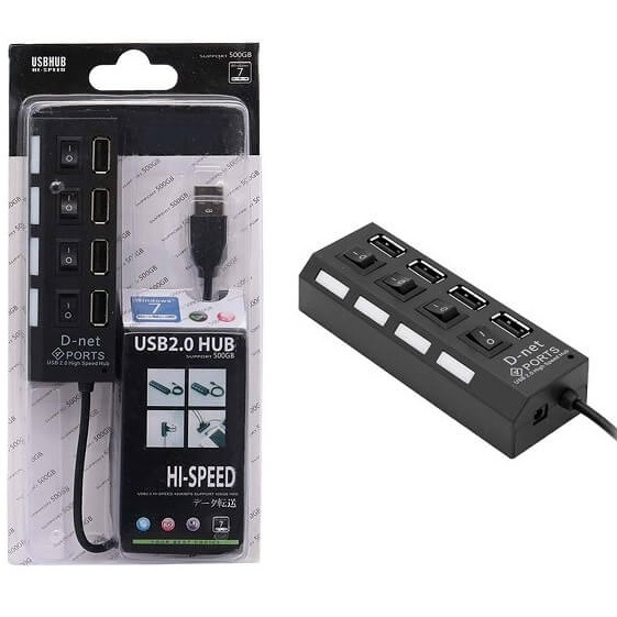 هاب 4 پورت کلید دار USB2 HI SPEED