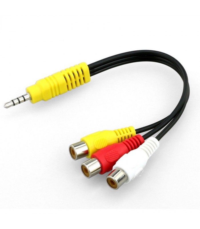 کابل 1 به 3 RCA مادگی