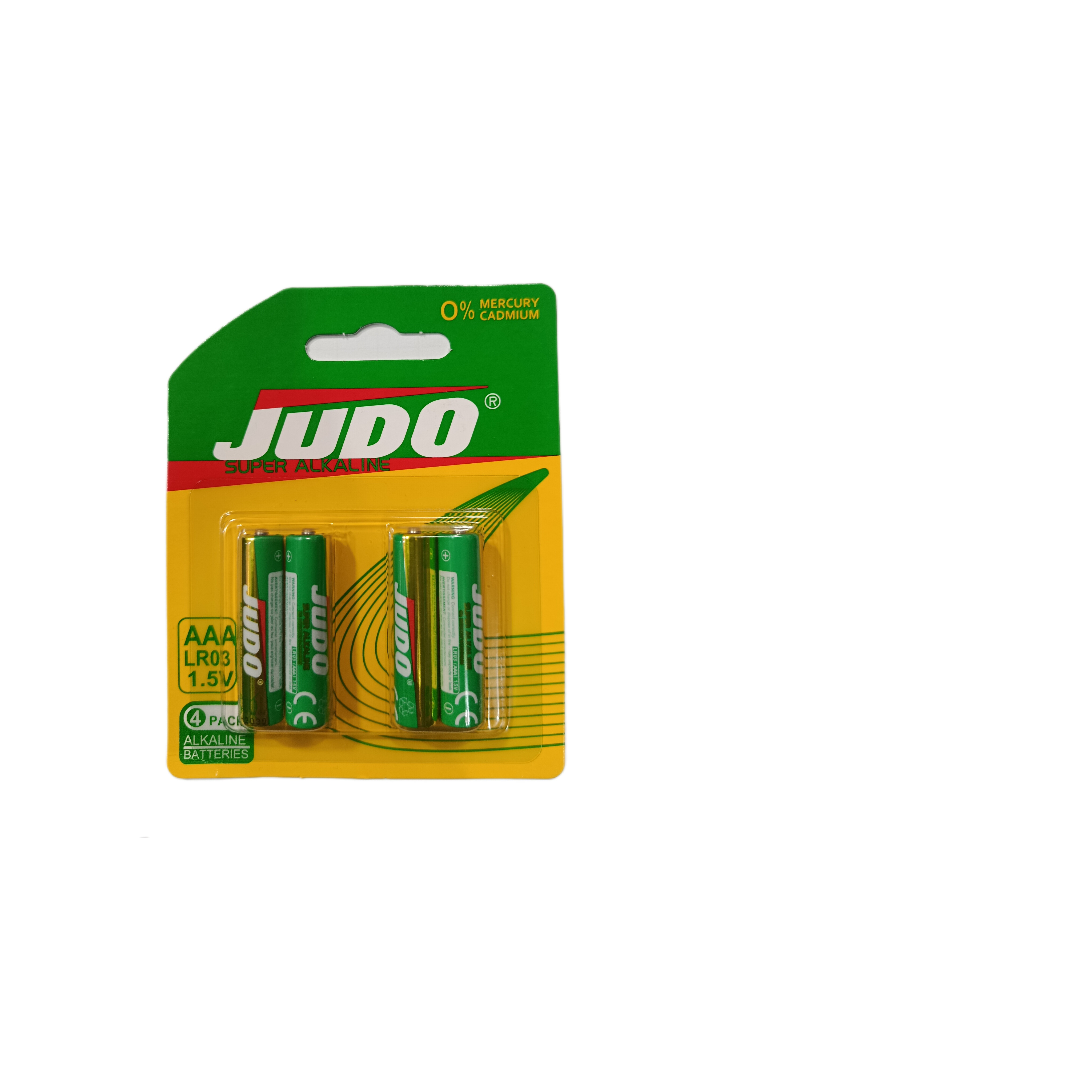 باتری سوپر آلکالاین نیم قلمی  4JUDO  تایی