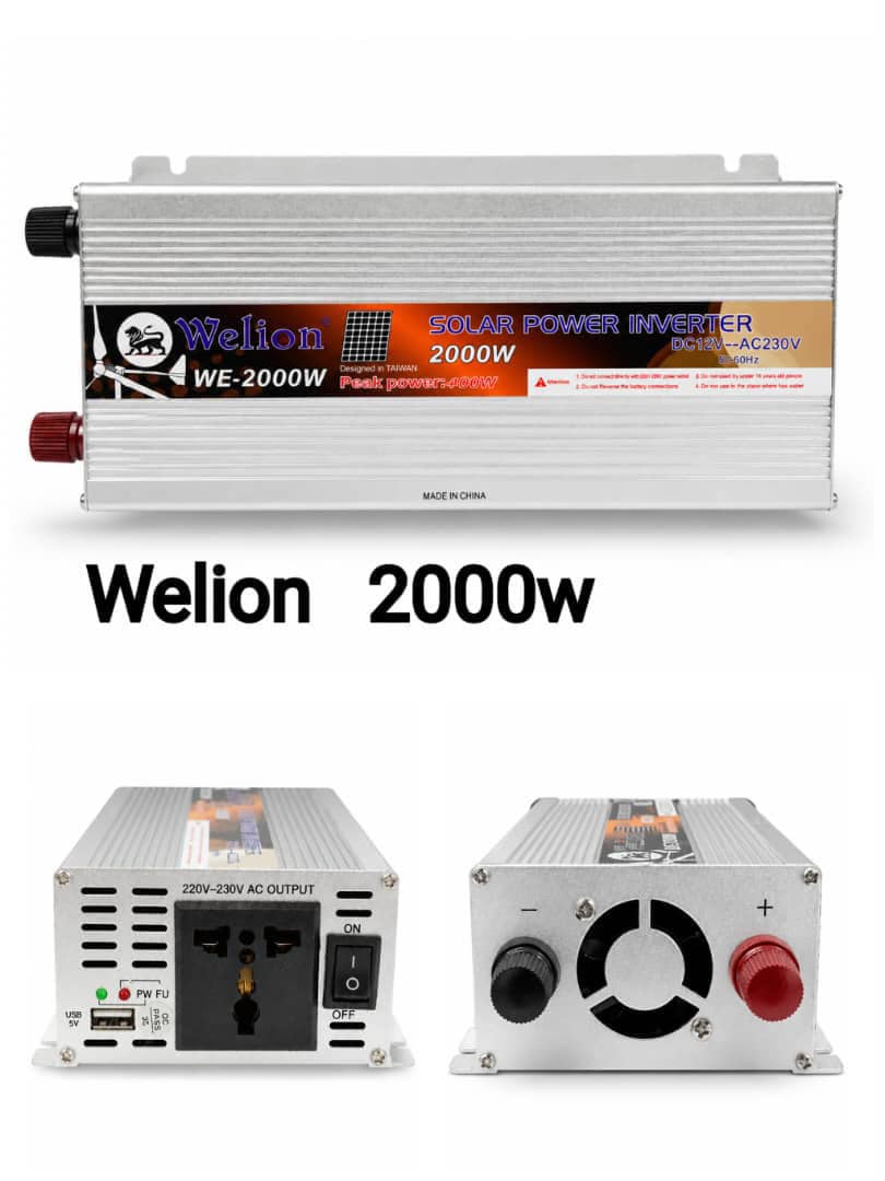 اینورتر2000 وات Welion مبدل 12 ولت به 220 ولت خودرو