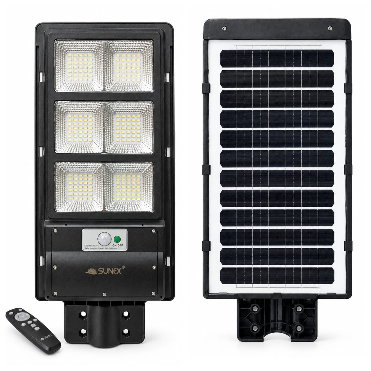 چراغ خورشیدی خیابانی 800وات سانکس SUNEX مدلXT-S722