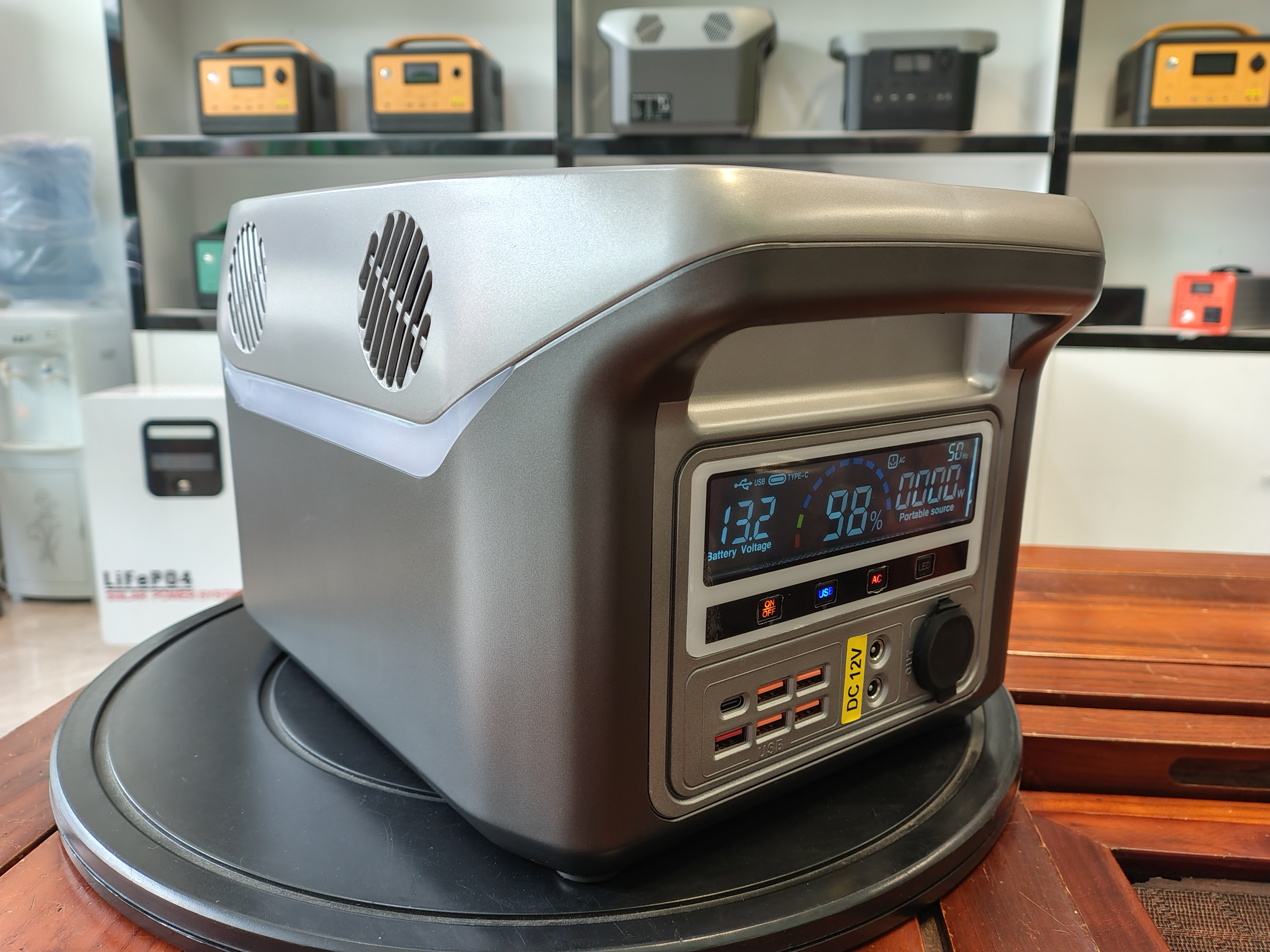 پاور استیشن 1000 وات مدل 220V Super power ظرفیت 270000 میلی‌آمپر ساعت