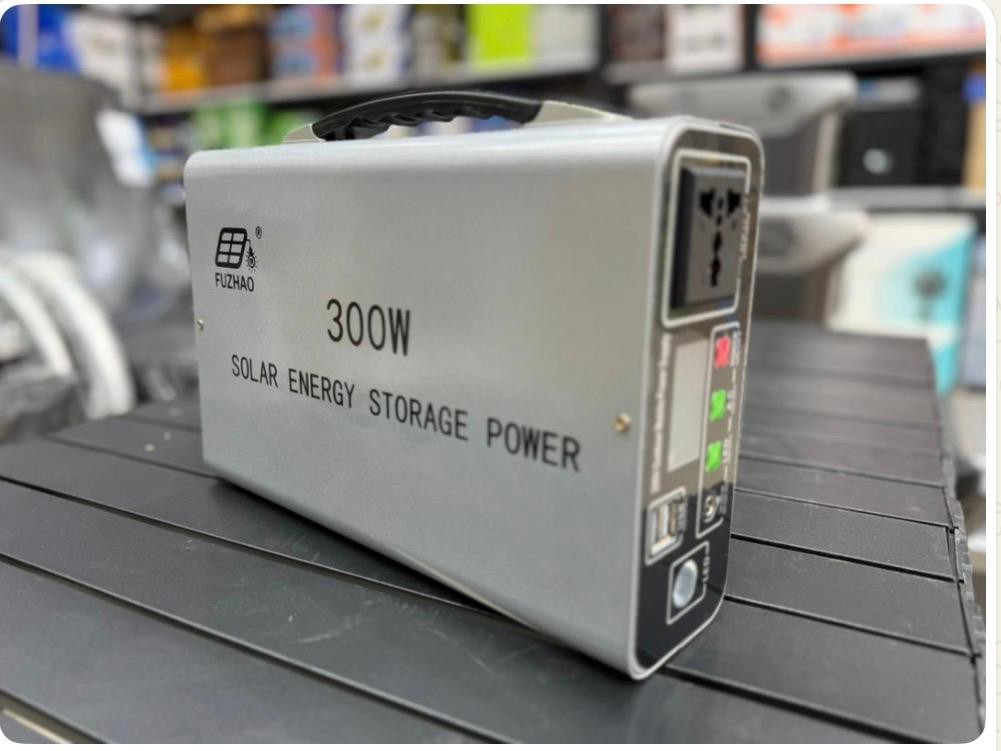 پاور استیشن 300 وات مدل 220V Super power ظرفیت 64000 میلی‌آمپر ساعت